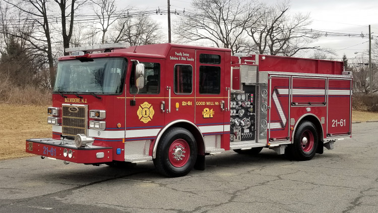 Pierce Fire Truck - Saber Pumper delivered to Town of Belvidere and the ...