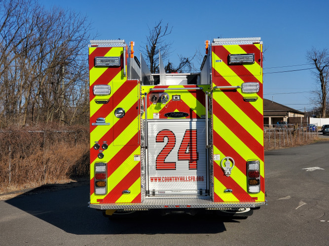 New Pierce Fire Truck - Enforcer Pumper delivered to Bridgewater Fire ...