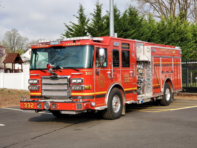 New Pierce Fire Truck - Enforcer Pumper delivered to the Borough of ...