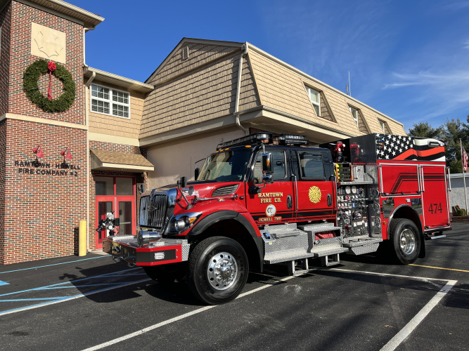 New Pierce Fire Truck - International Wildland Urban Interface Pumper ...