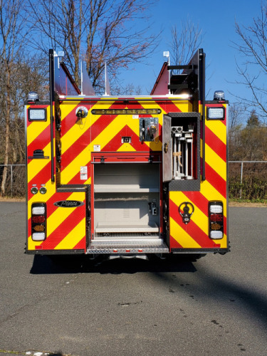 New Pierce Fire Truck Enforcer Pumper Delivered To Jefferson Township Fss