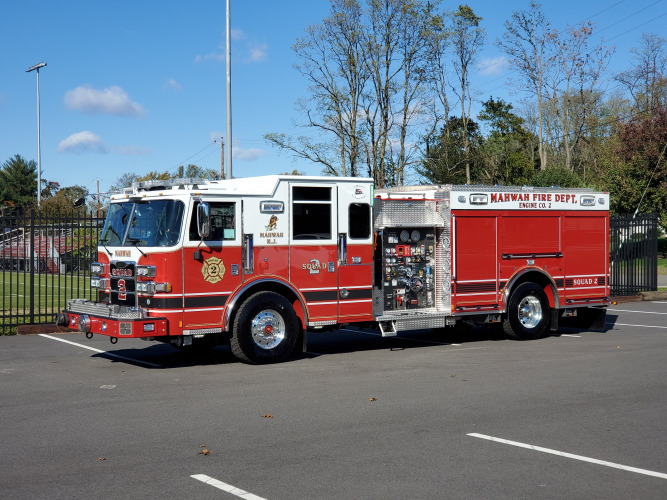 New Pierce Fire Truck - Arrow XT Pumper delivered to Township of Mahwah ...