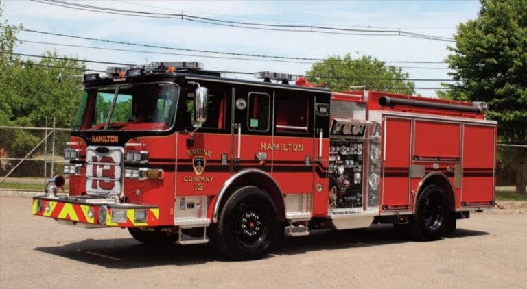 Pierce Fire Truck Arrow XT Pumper to Hamilton Township Fire District 3 ...