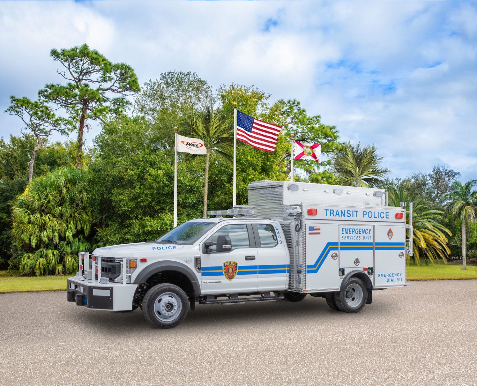 Pierce Fire Truck Ford F550 Mini Pumper To Bridgewater Fire Dist 1martinsville Fd Fss