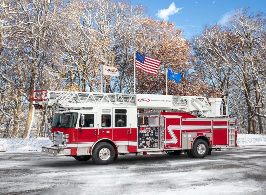 Pierce Fire Truck International Wildland Pumper to Borough of ...